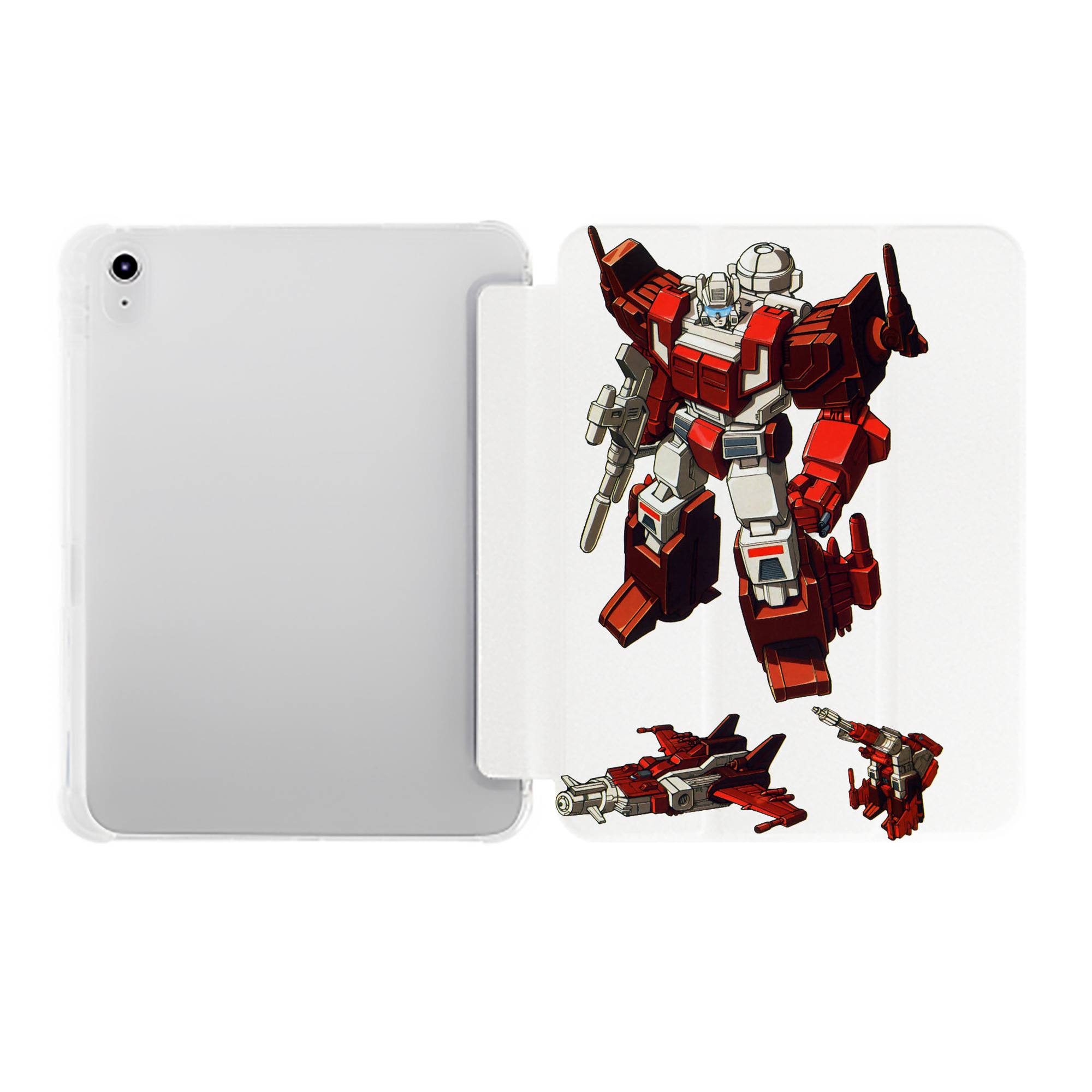 （画像用）  IPad ケース ペン収納付き 三つ折りスタンド PUレザー×シリコン 対応機種9.5/10.5/10.9インチ